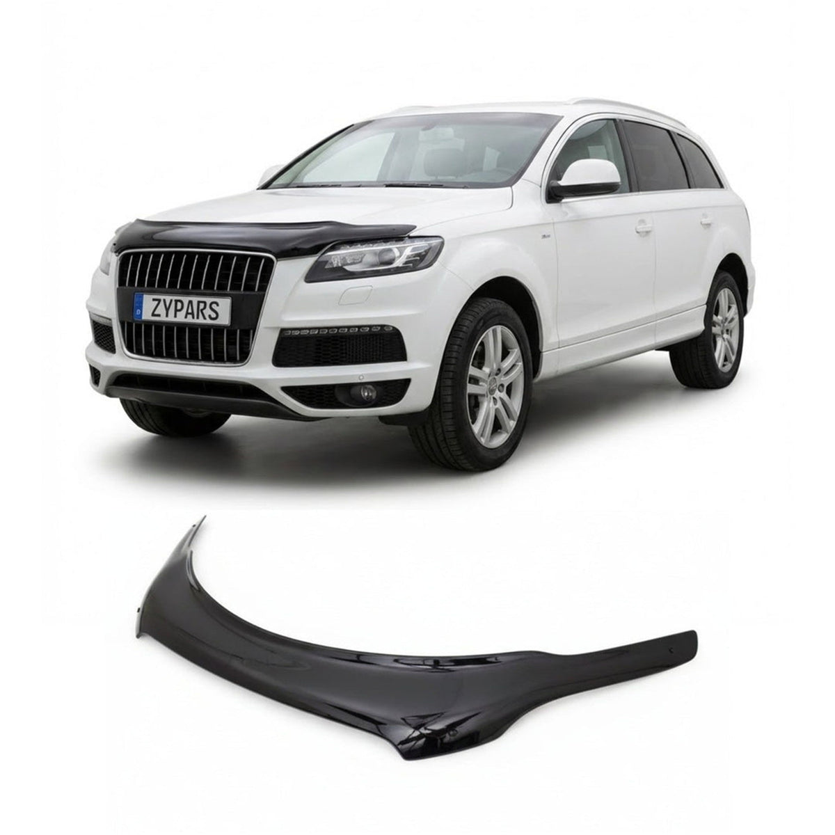 Audi Q7 2006-2015 Uyumlu Ön Kaput Koruyucu - Light