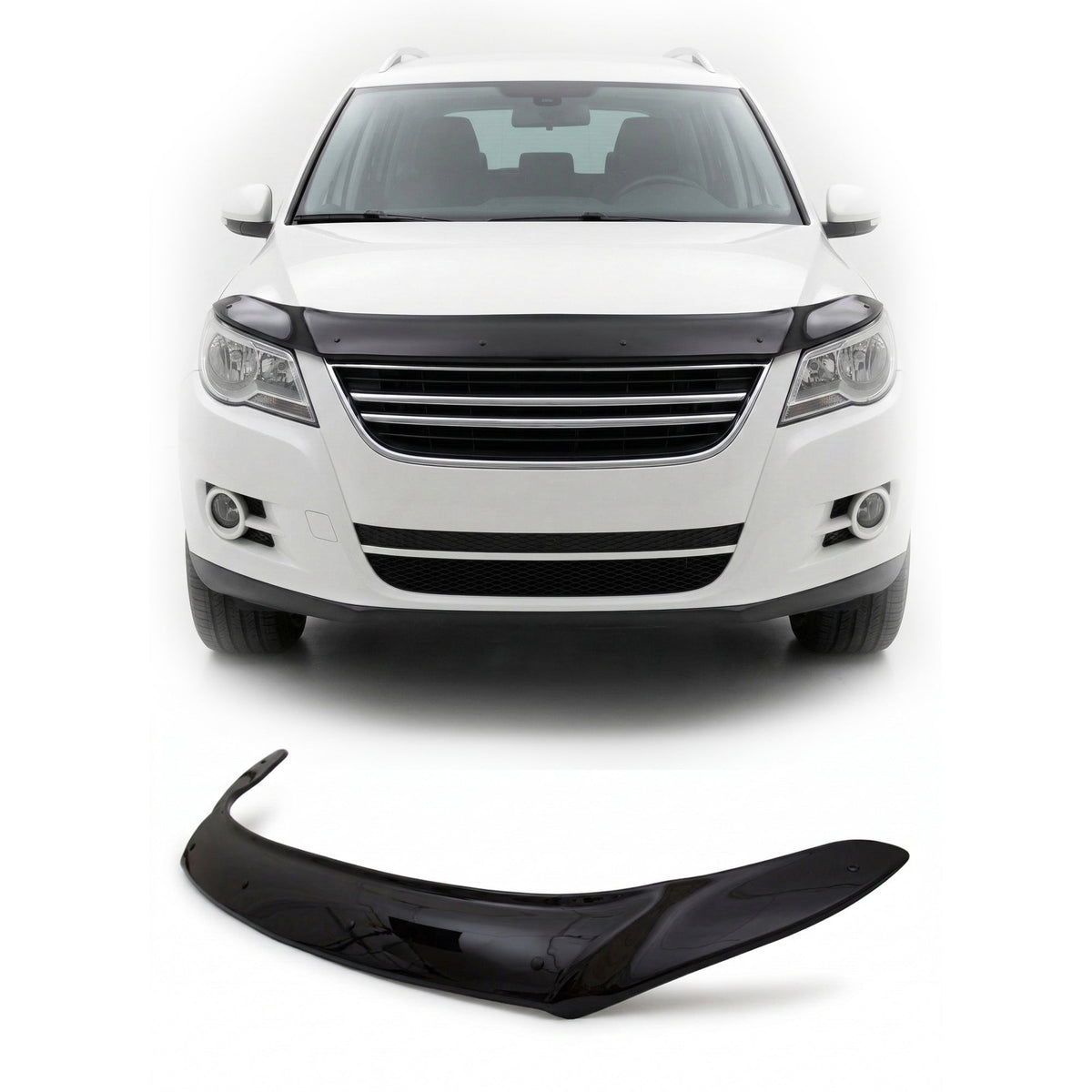 VW Tiguan 2007-2015 Uyumlu Ön Kaput Koruyucu - Light