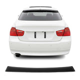 BMW 3 Serisi E90 2005-2012 Uyumlu Spoiler Arka Cam Üstü - Siyah