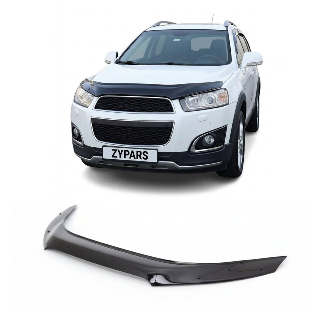 Chevrolet Captiva 2011-2026 Uyumlu Ön Kaput Koruyucu - Light