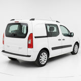Citroen Berlingo 2008-2018 Uyumlu Arka Tampon Eşiği - Mat Siyah
