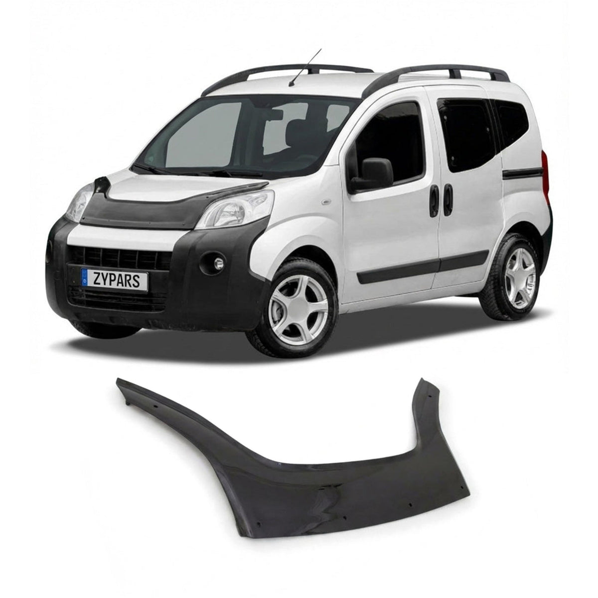 Citroen Nemo 2008-2016 Uyumlu Ön Kaput Koruyucu - Light