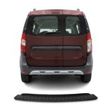 Dacia Dokker 2012-2021 Uyumlu Arka Tampon Eşiği - Mat Siyah