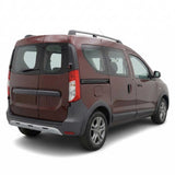 Dacia Dokker 2012-2021 Uyumlu Arka Tampon Eşiği - Mat Siyah