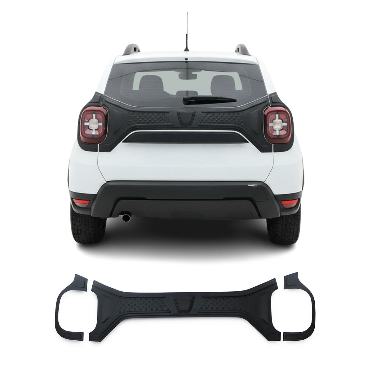 Dacia Duster 2018-2024 Uyumlu Bagaj Kapağı - Dodik (3 Parça)