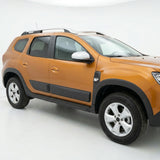Dacia Duster 2018-2024 Uyumlu Dodik Seti - Çamurluk ve Kapı, Sensör Delikli (12 Parça)