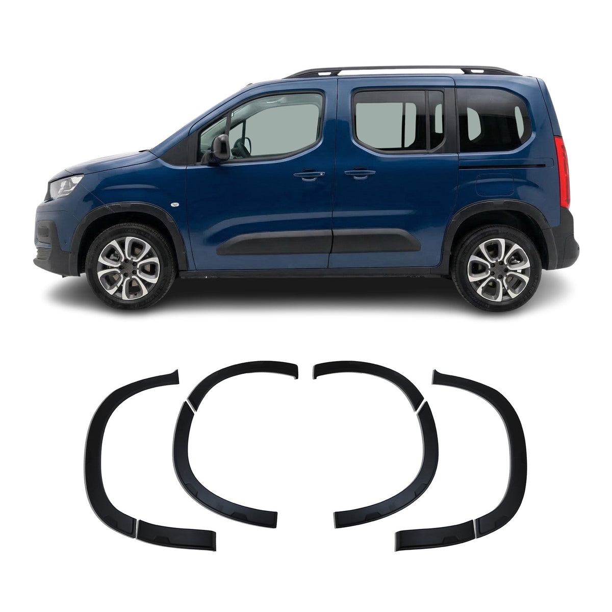 Fiat Doblo 2022-2025 Uyumlu Dodik Seti - Çamurluk (8 Parça)