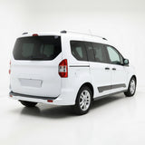 Ford Courier 2014-2023 Uyumlu Arka Tampon Eşiği - Piano Siyah