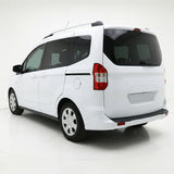 Ford Courier 2014-2023 Uyumlu Arka Tampon Eşiği - Mat Siyah