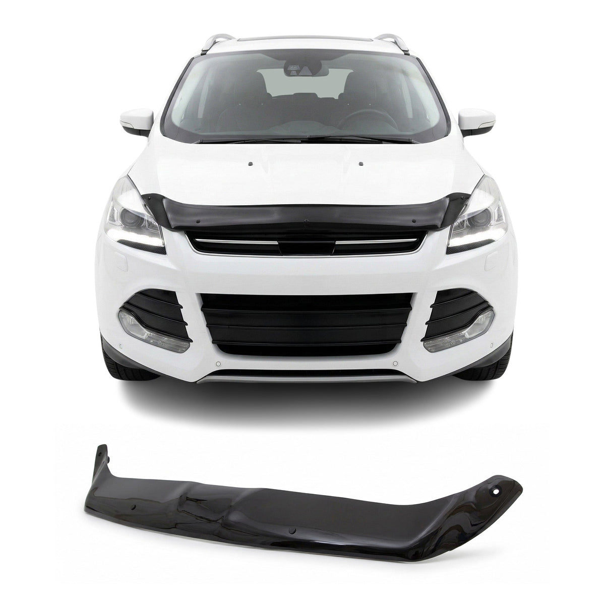 Ford Kuga 2012-2016 Uyumlu Ön Kaput Koruyucu - Light