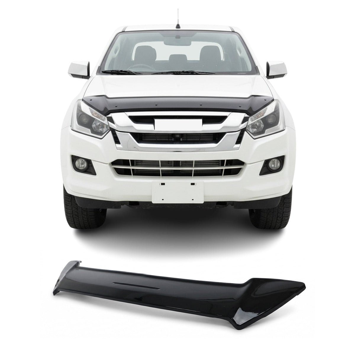 Isuzu D-Max 2017-2020 Uyumlu Ön Kaput Koruyucu - Light