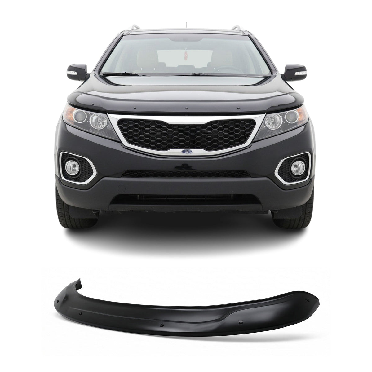 Kia Sorento 2009-2014 Uyumlu Ön Kaput Koruyucu - Light