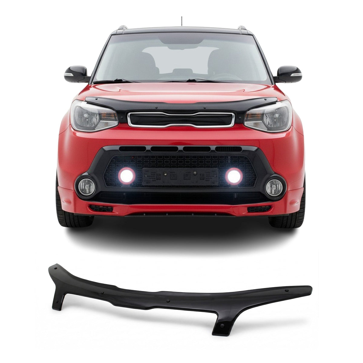 Kia Soul 2014-2019 Uyumlu Ön Kaput Koruyucu - Light