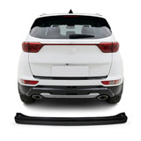 Kia Sportage 2016-2018 Uyumlu Arka Tampon Eşiği - Piano Siyah