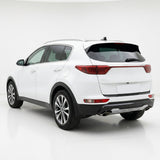 Kia Sportage 2016-2018 Uyumlu Arka Tampon Eşiği - Piano Siyah