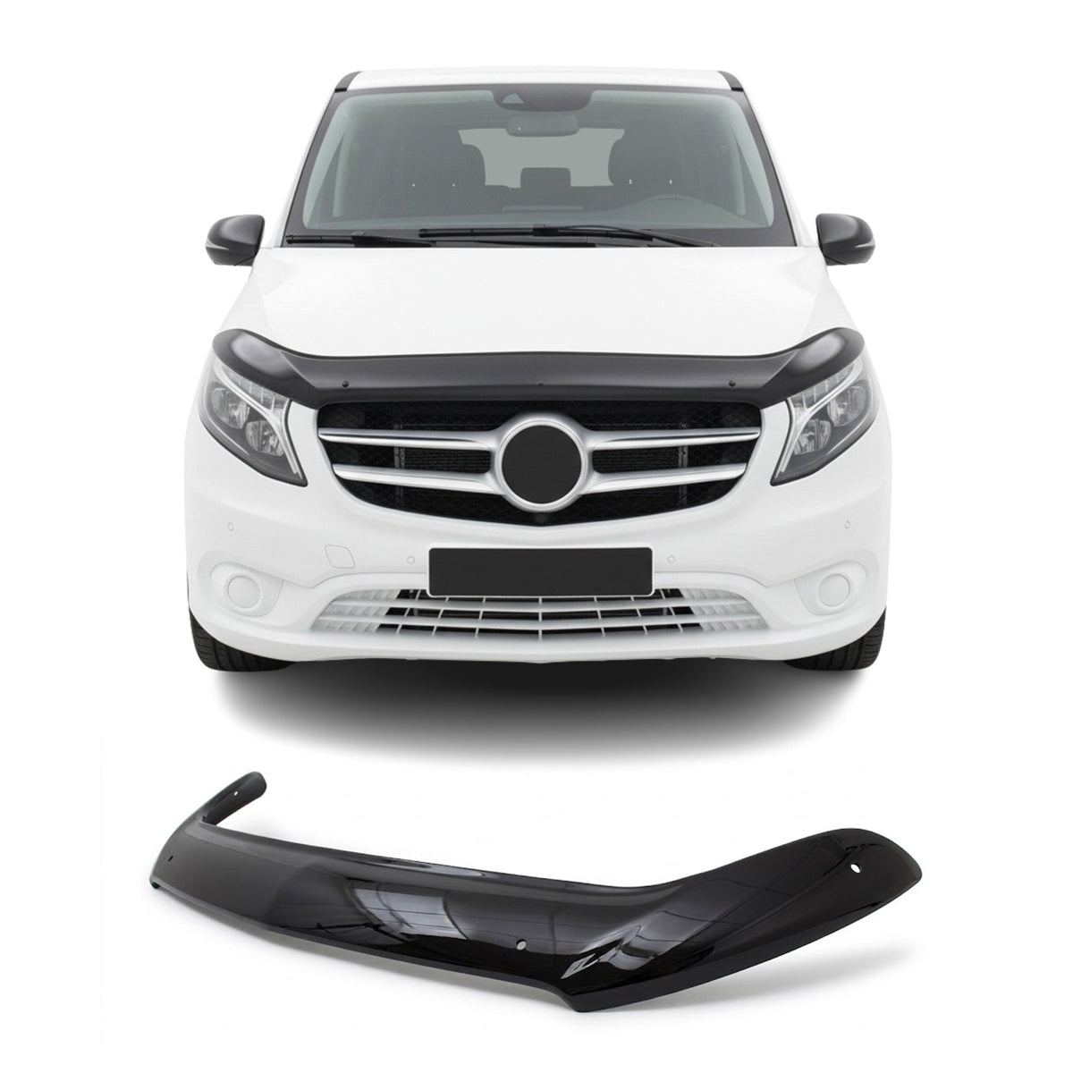 Mercedes V-Class 2019-2026 Uyumlu Ön Kaput Koruyucu - Light