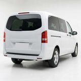 Mercedes Vito W447 2014-2019 Uyumlu Arka Tampon Eşiği - Piano Siyah