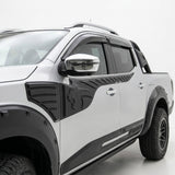 Nissan Navara 2015-2020 Uyumlu Dodik Kapı Seti - Yarasa (6 Parça)