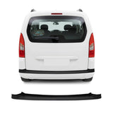 Peugeot Partner Tepee 2008-2018 Uyumlu Arka Tampon Eşiği - Mat Siyah