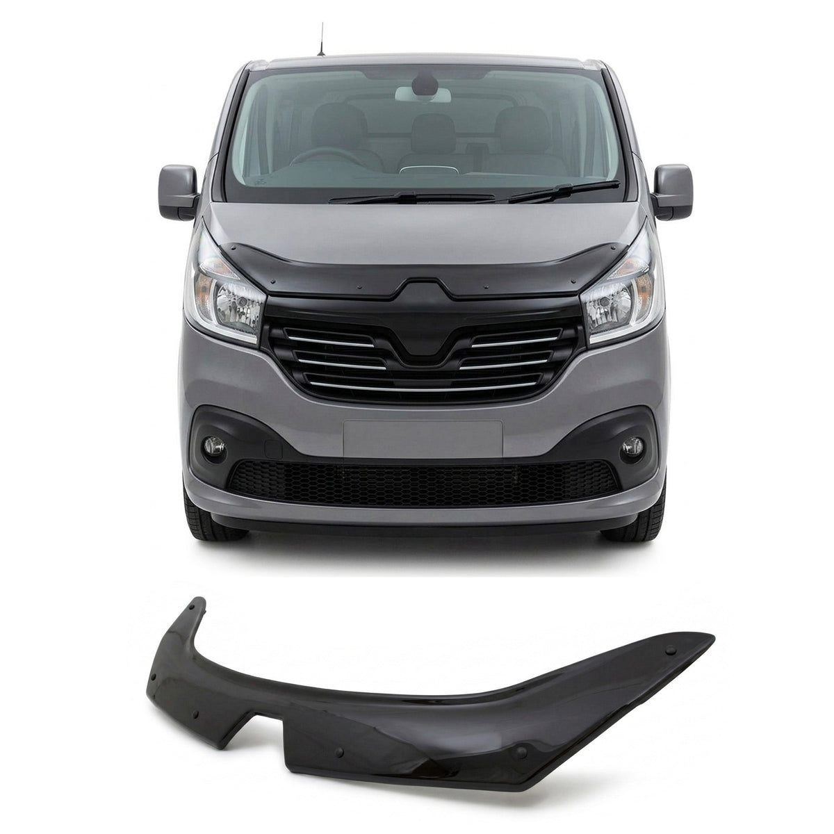 Renault Trafic 2014-2026 Uyumlu Ön Kaput Koruyucu - Light
