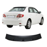Toyota Corolla 2007-2013 Uyumlu Spoiler Arka Cam Üstü - Siyah