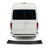 VW Crafter 2017-2025 Uyumlu Arka Tampon Eşiği - Piano Siyah