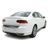 VW Passat B8 2015-2025 Uyumlu Arka Tampon Eşiği - Piano Siyah
