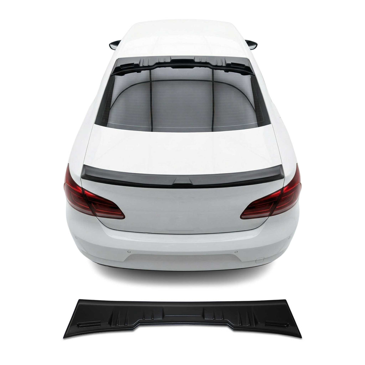 VW Passat B8 2015+ Uyumlu Spoiler Arka Cam Üstü - Siyah