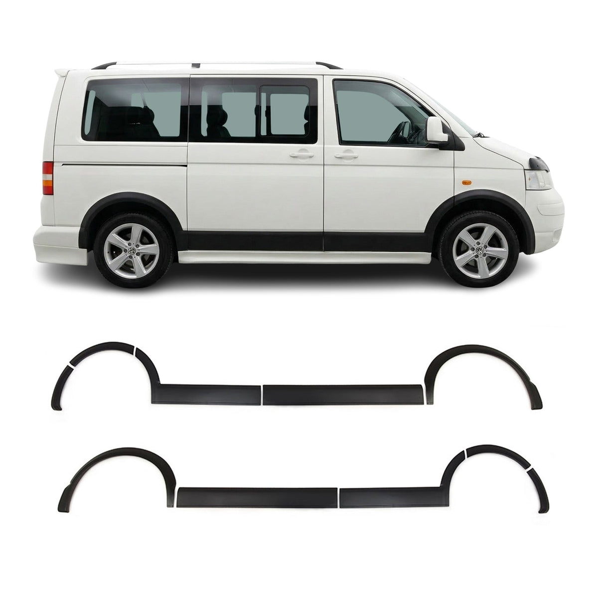 VW Transporter T5 2003-2015 Uyumlu Dodik Seti - Kısa Şase (11 Parça)