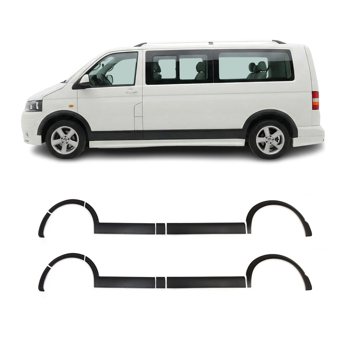VW Transporter T5 2003-2015 Uyumlu Dodik Seti - Uzun Şase (11 Parça)