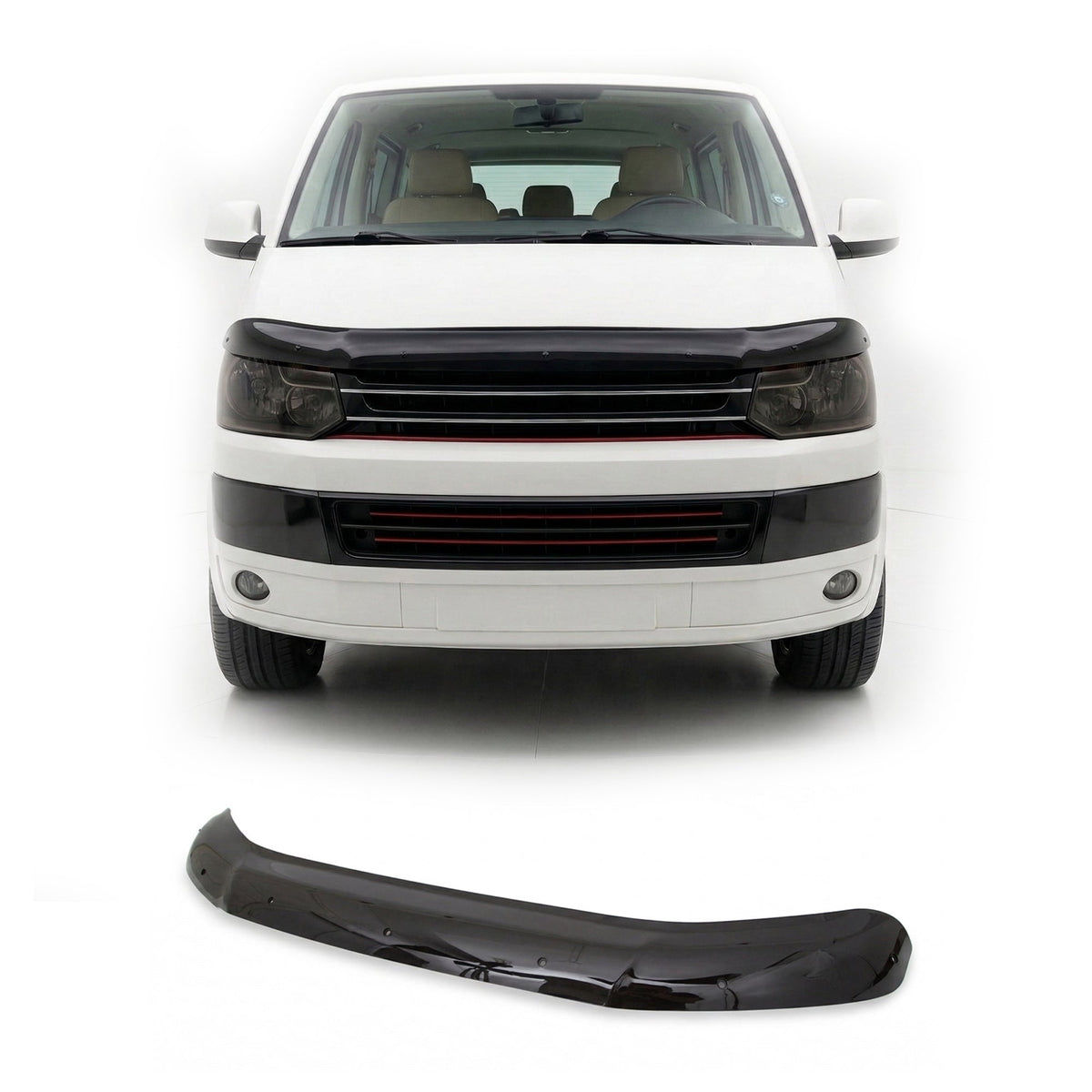 VW Transporter T5 2010-2014 Uyumlu Ön Kaput Koruyucu - Light