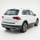 VW Tiguan 2016-2023 Uyumlu Arka Tampon Eşiği - Piano Siyah
