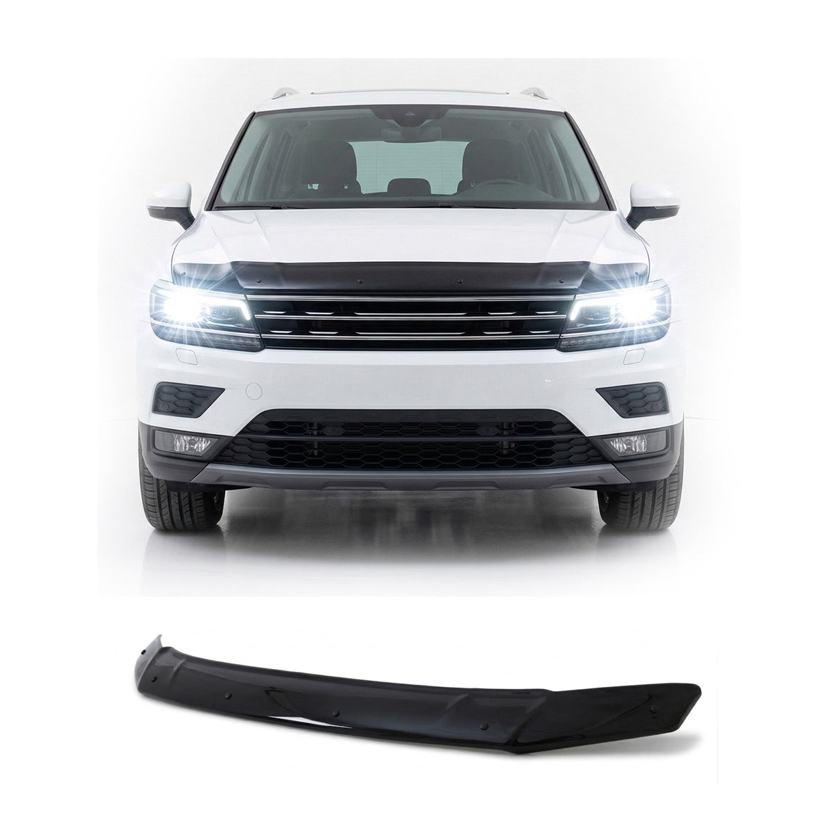 VW Tiguan 2016-2023 Uyumlu Ön Kaput Koruyucu - Light