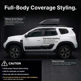 Ford Ranger 2015-2022 Uyumlu Dodik Seti - Çamurluk, Vidalı, XLT (6 Parça)