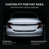Fiat Egea 2016-2025 Uyumlu Bagaj Alt Çıtası - ABS Krom (3 Parça)